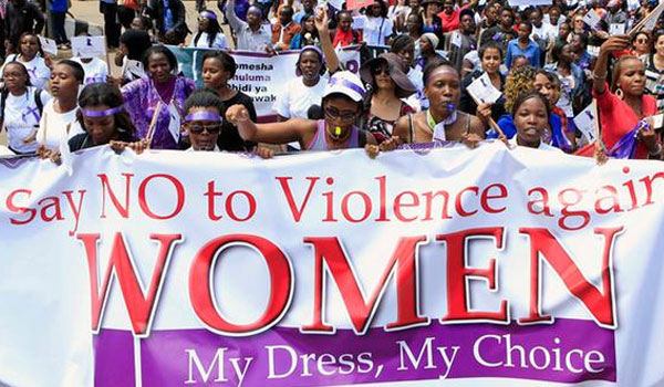 Kenyans Protest After Woman Stripped Naked In Public For Wearing Mini Skirt News Nation English