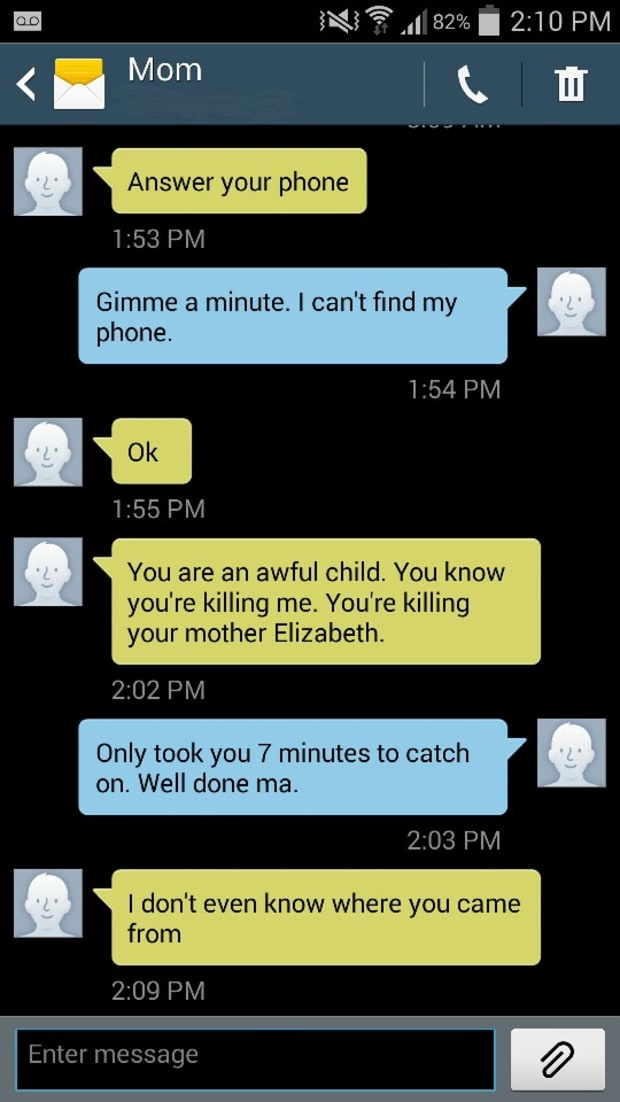 A daughter's hilarious text messages to her mom go viral - News Nation  English